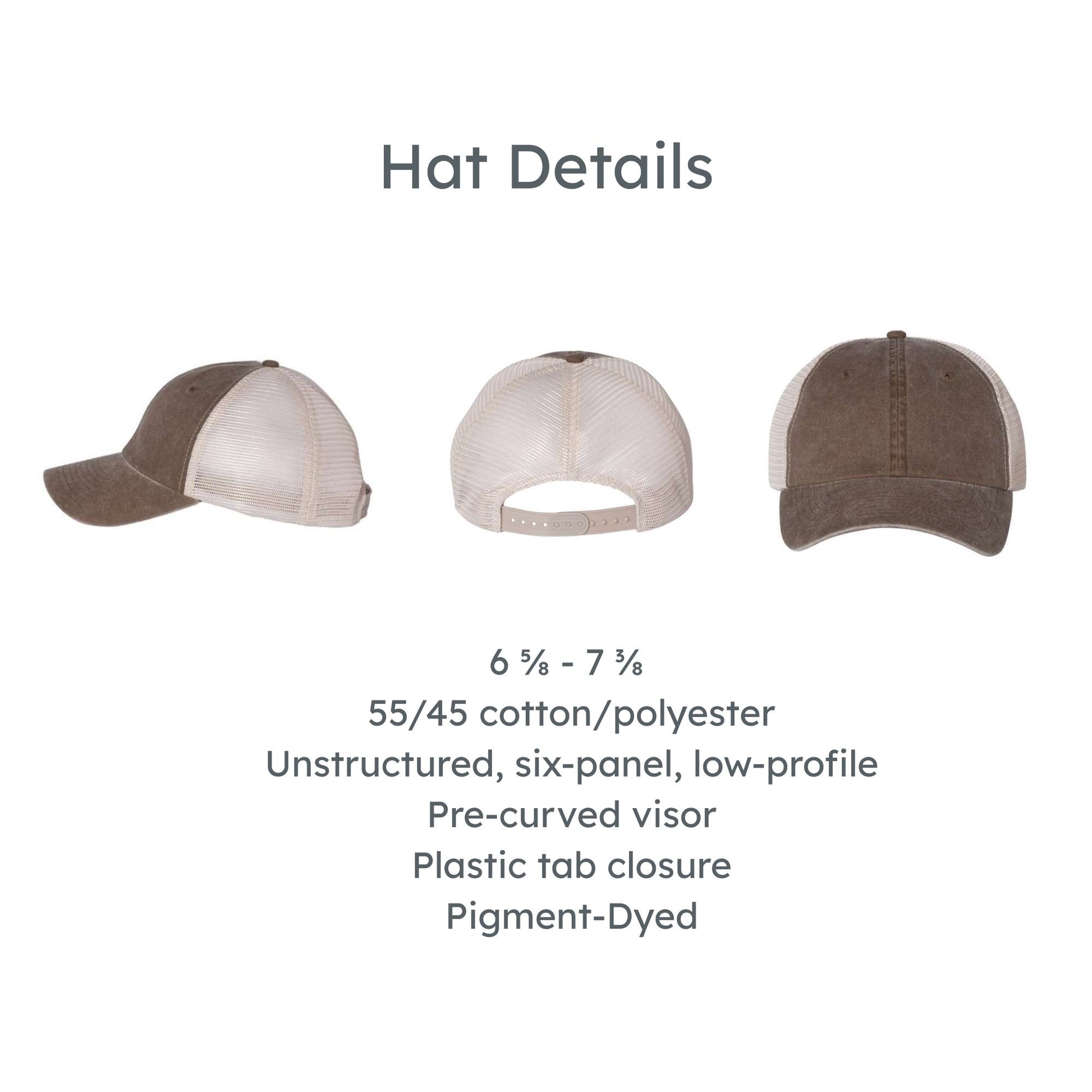 hat details
