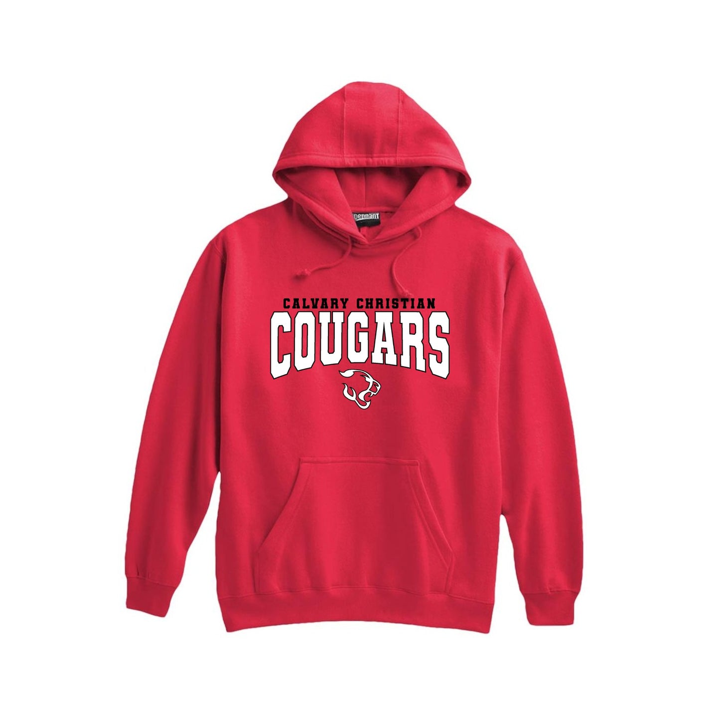 Printed Varsity CCS Cougars Hooded Sweatshirt | CCSDTF27