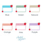 Personalized Teacher Apple Name Tag Comfort Colors T-Shirt