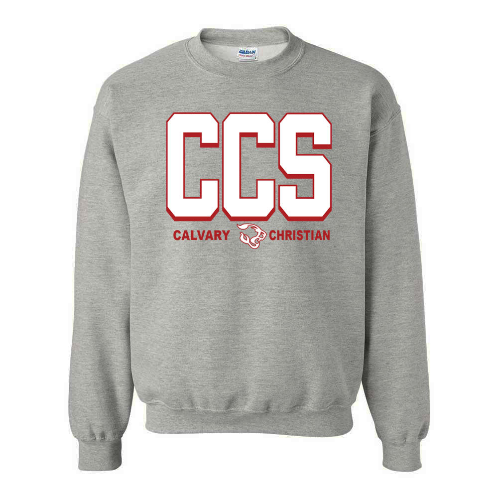 athletic heather ccs crew