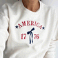 America Bow & 1776 Crewneck Sweatshirt