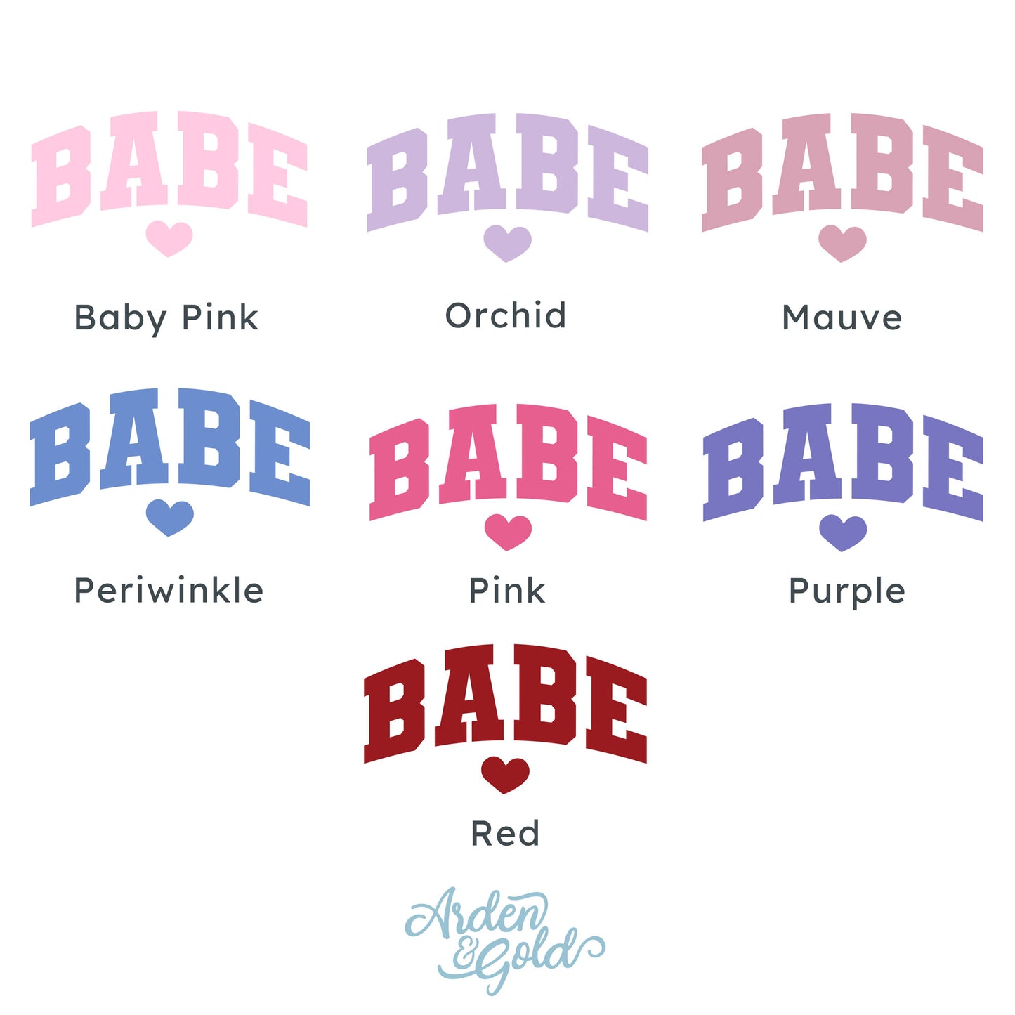 BABE Printed Comfort Colors T-Shirt