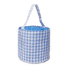 Cute Monogrammed Gingham Easter Basket