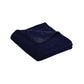 navy fleece blanket