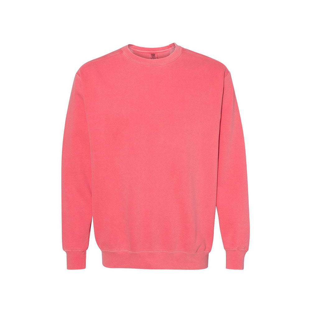 Pencil Stitch Comfort Colors Crewneck Pullover Sweatshirt