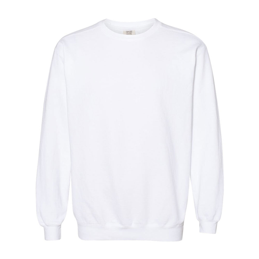 Monogrammed Comfort Colors Crewneck Sweatshirt