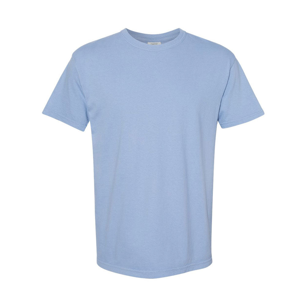 washed denim comfort colors t-shirt
