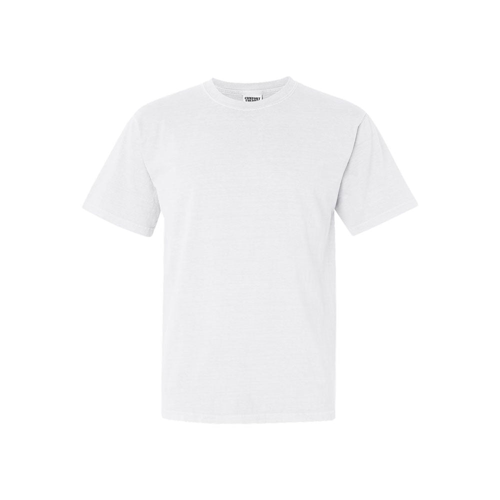 white comfort colors t-shirt