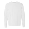 white long sleeve comfort colors top