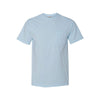 chambray comfort colors pocket t-shirt