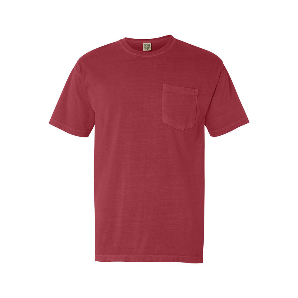 crimson comfort colors tee