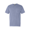 ice blue comfort colors pocket tee