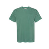 light green comfort colors pocket tee