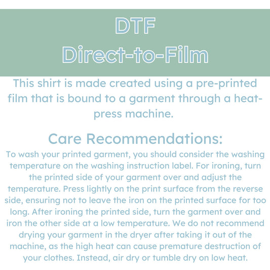 DTF Care Recommendations 