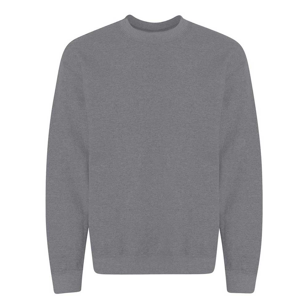 graphite heather crewneck