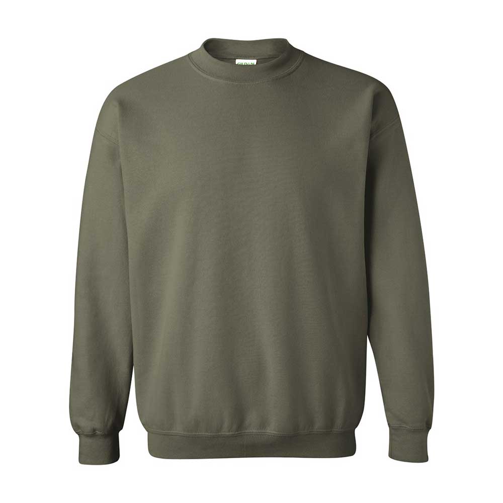 military green crewneck sweatshirt