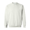 white crewneck sweatshirt