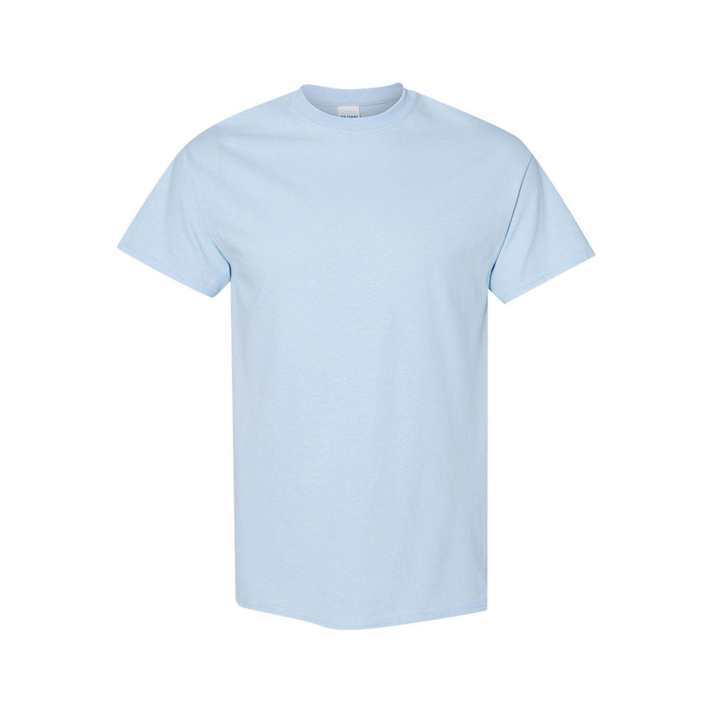 light blue crewneck tee