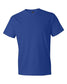 royal blue crewneck t-shirt