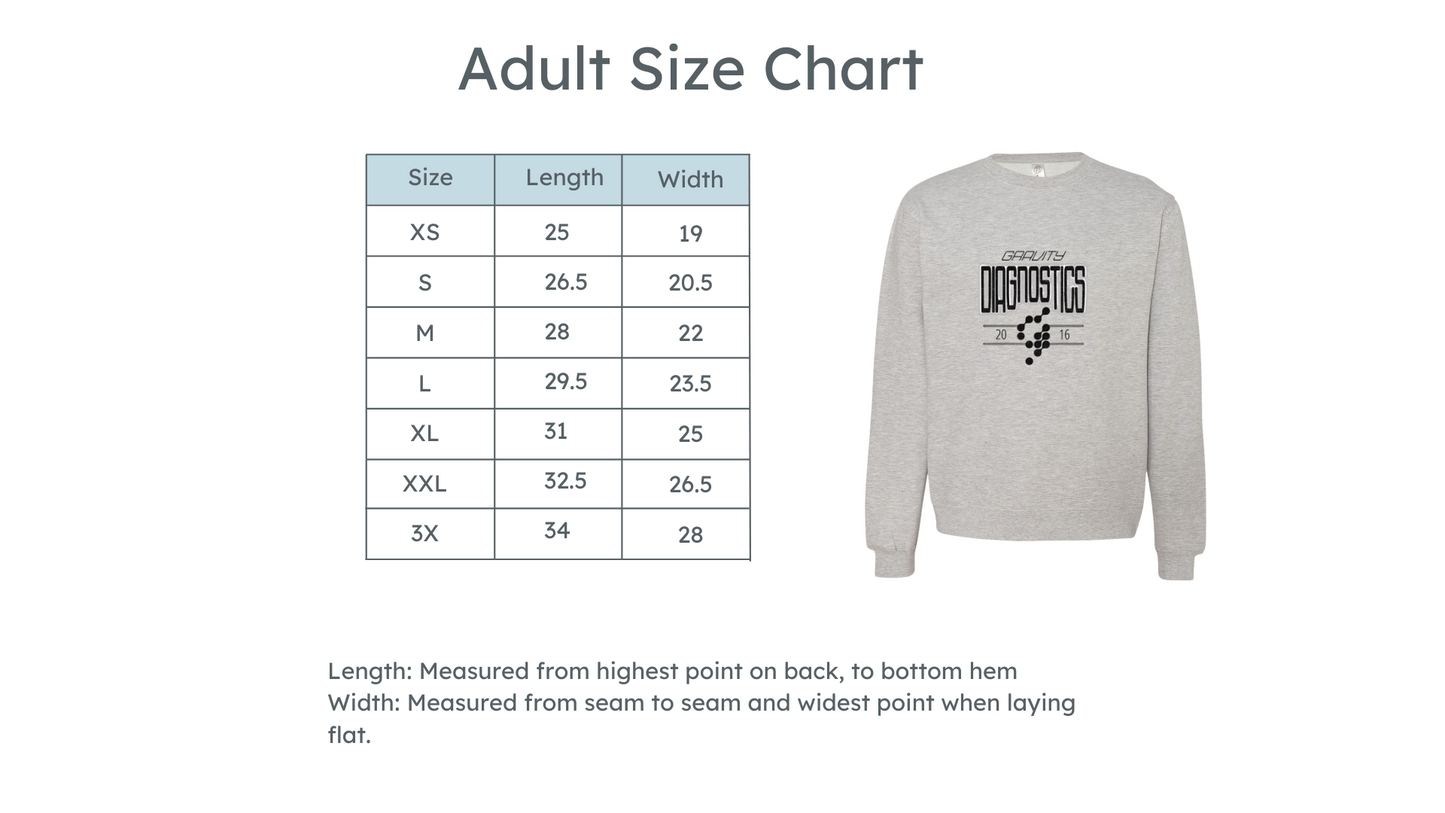 Gravity Diagnostics Crewneck Sweatshirt