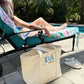 Shadow Block Initials Embroidered TRVL Maxi Coated Canvas Tote