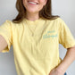 Speech Therapist Embroidered Comfort Colors T-Shirt
