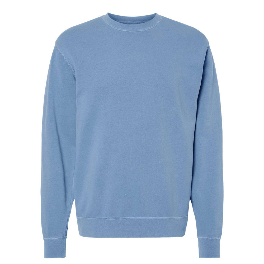 Light blue crewneck sweatshirt
