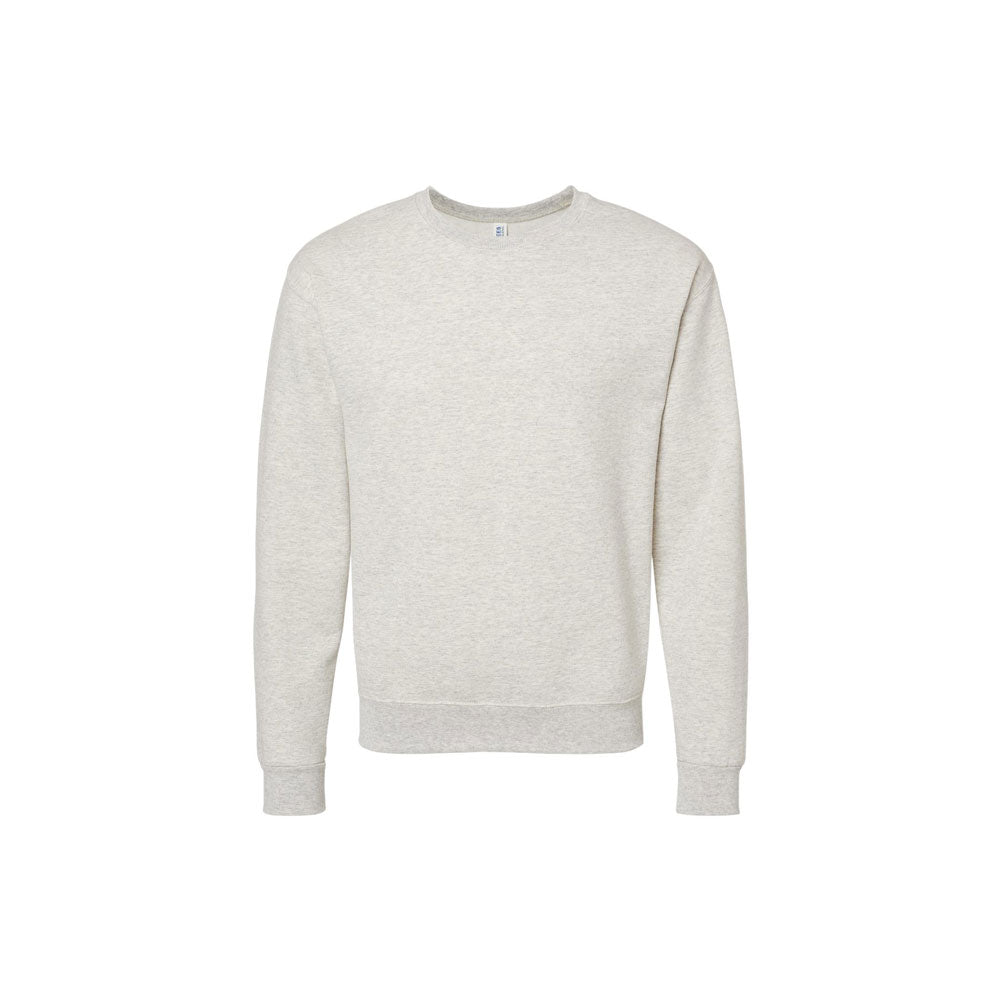 heather oatmeal crewneck sweatshirt