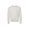heather oatmeal sweatshirt on a white background