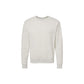 heather oatmeal sweatshirt on a white background