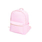 pink nylon backpack