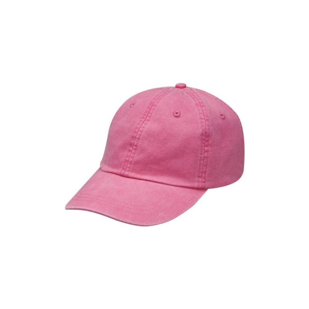 Hot Pink baseball cap on a white background