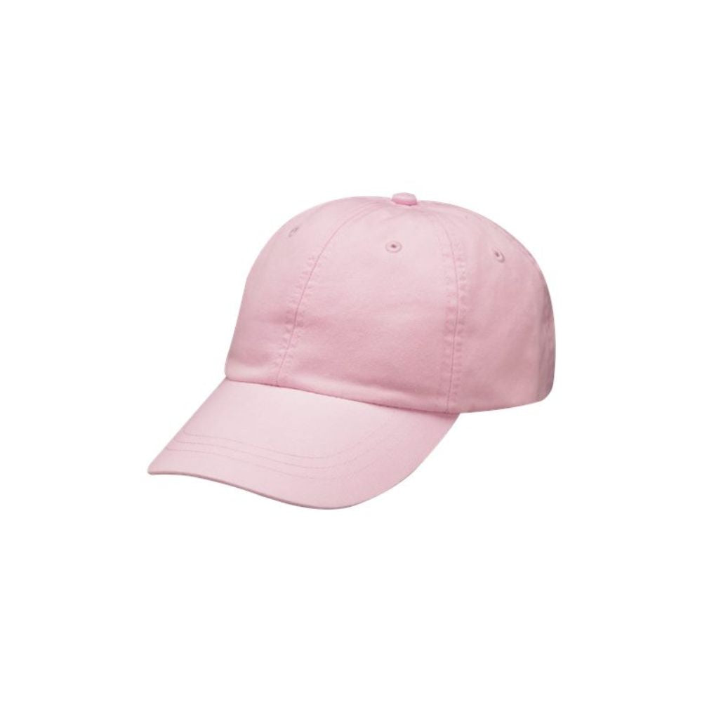 Pale Pink baseball cap on a white background
