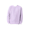 ICE PURPLE COZY KNIT CREW