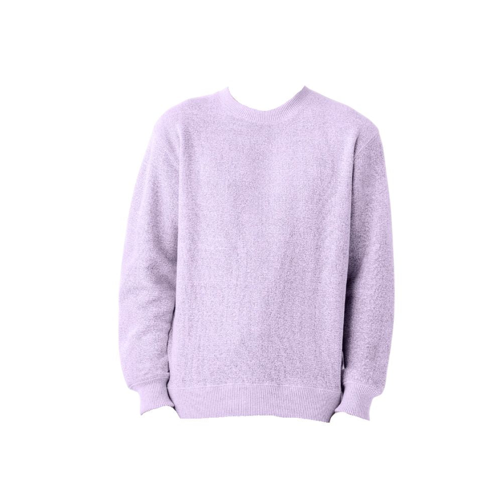 ICE PURPLE COZY KNIT CREW