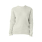 latte knit fleece sweatshirt