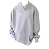 Gray hoodie on a white background