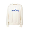 Youth Oversized Crew with Cavaliers Puff Script Embroidery | SJS EPS1