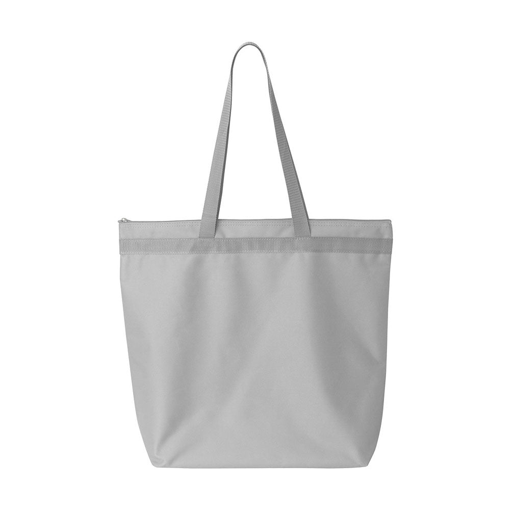 grey  tote bag