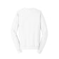 white crewneck sweatshirt