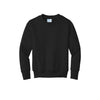 black crewneck
