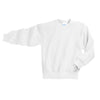 white youth crewneck sweatshirt