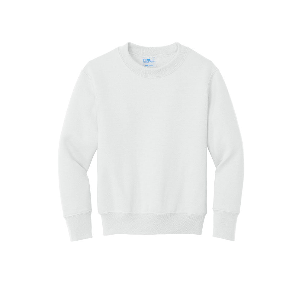 white crewneck