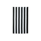 black striped cabana beach towel