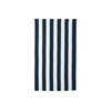 navy striped cabana beach towel