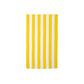 sunflower yellow striped cabana beach towel