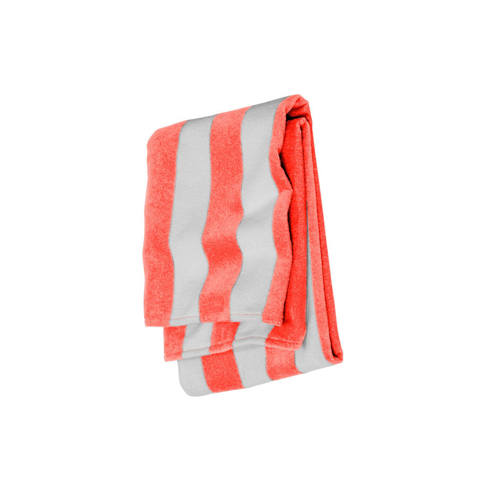 papaya stripe beach towel towel