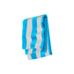 turquoise  stripe beach towel towel