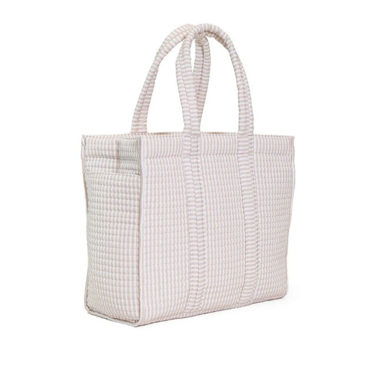 Quilted TRVL Go Go Tote Bag