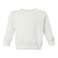 white youth crewneck sweatshirt